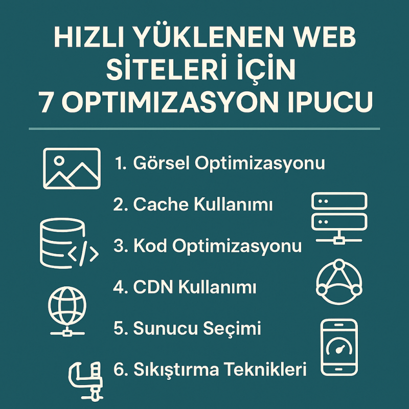 Hızlı Yüklenen Web Siteleri İçin 7 Optimizasyon İpucu