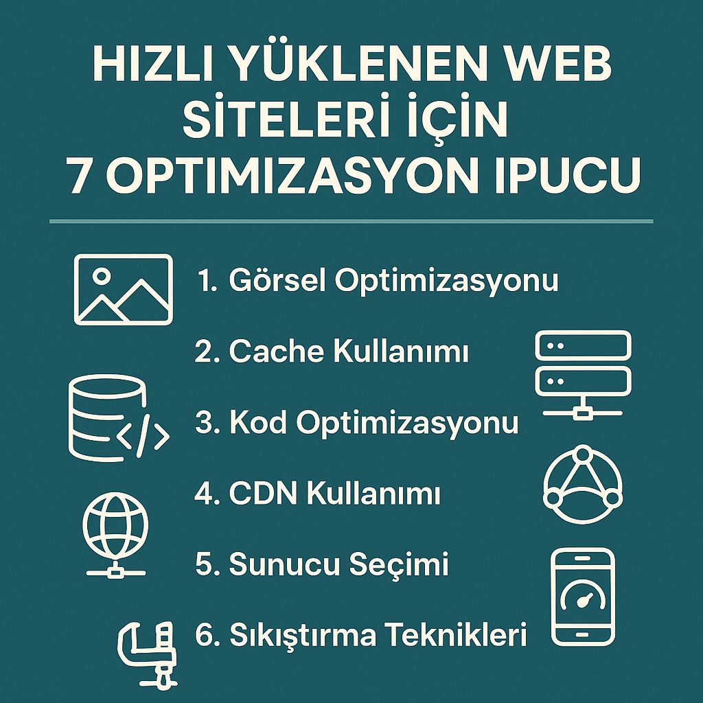 Hızlı Yüklenen Web Siteleri İçin 7 Optimizasyon İpucu