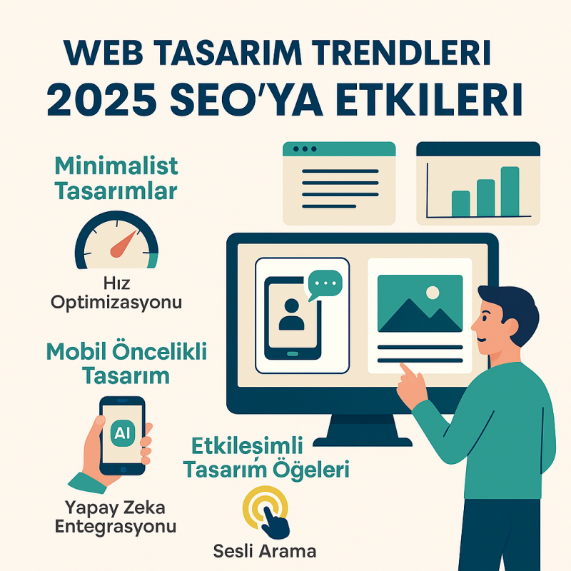2025te Web Tasarım Trendleri ve SEOya Etkileri