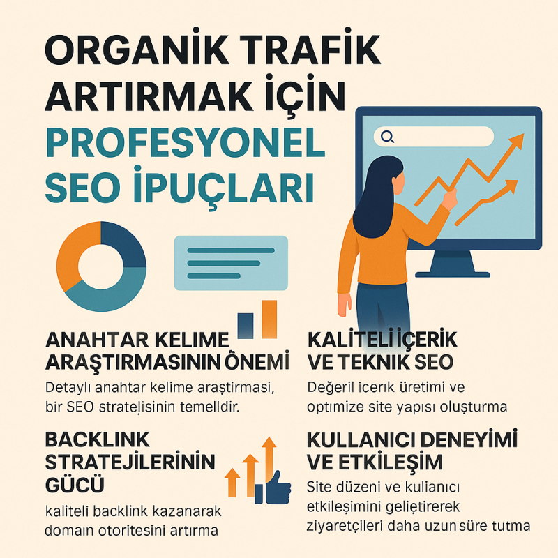 Organik Trafik Artırmak İçin Profesyonel SEO İpuçları